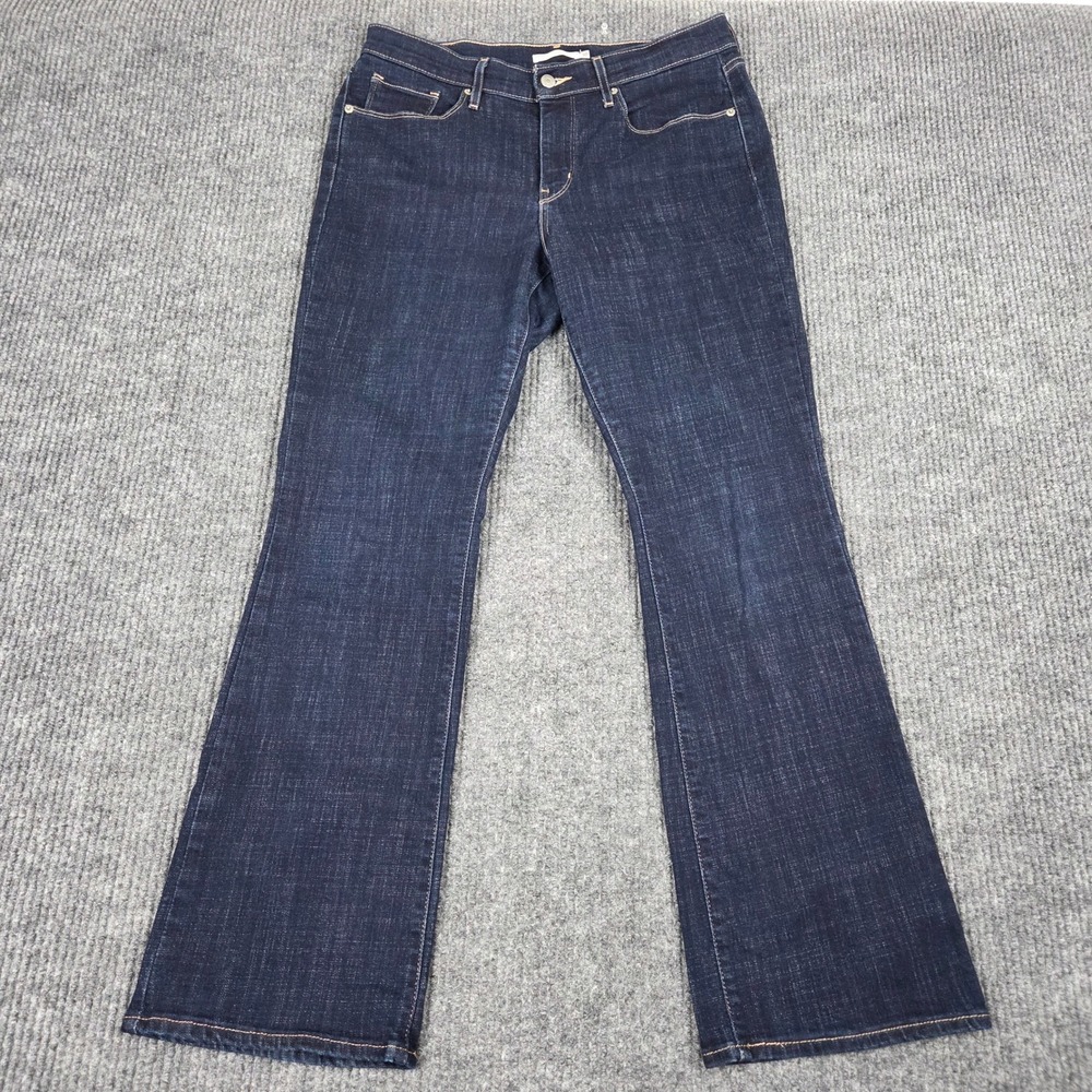 Levis Classic Bootcut Jeans Womens 10S Dark Wash Indigo Stretch 39252‎ W30 L30